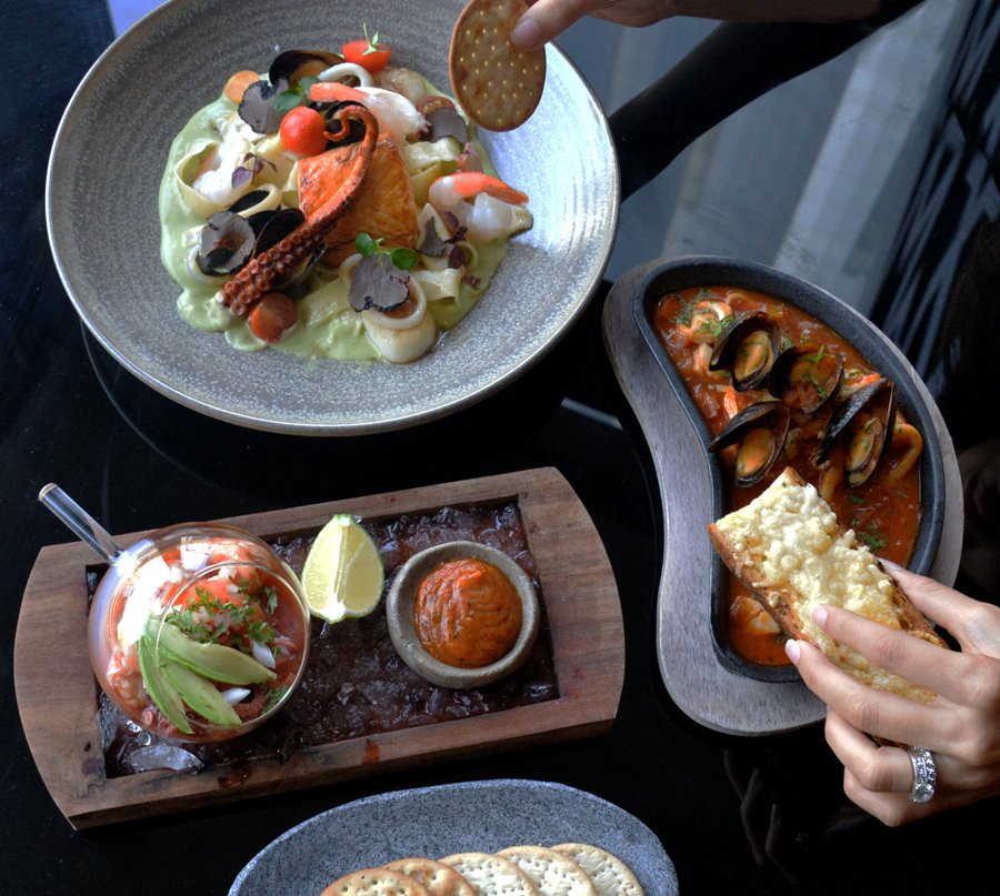 bu_trinity's tweet photo. Have you tried our new menu yet? Our chef has taken inspiration from the tropics for these new #seafood dishes. https://t.co/QjocaUWDkE