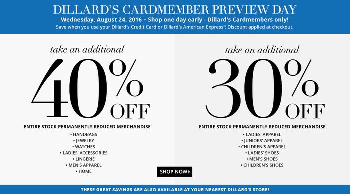 Dillard's Ladies Handbags Sale