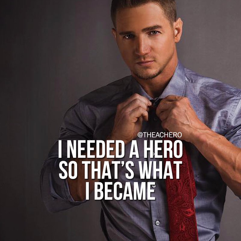 theachero's tweet image. When you can&apos;t find a hero, become one. 

#WednesdayWisdom