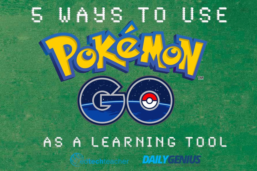 5 Ways to Use Pokemon Go  buff.ly/2bwXOdM Great ideas from @ipadqueen2012 #AugmentedReality #1to1techat