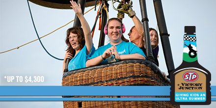 Help us help deserving kids. We'll donate $1 to <a href="/VictoryJunction/">Victory Junction</a> for every RT of this tweet!
