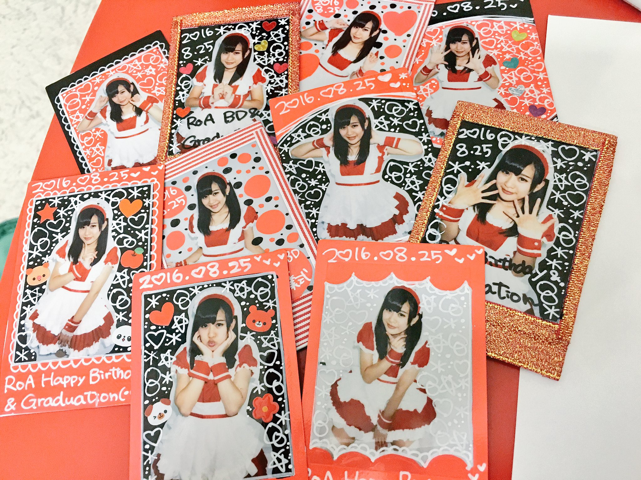 めいどりーみん チェキ、デコチェキ めいどりーみん チェキ デコチェキ セット | Shop at Mercari