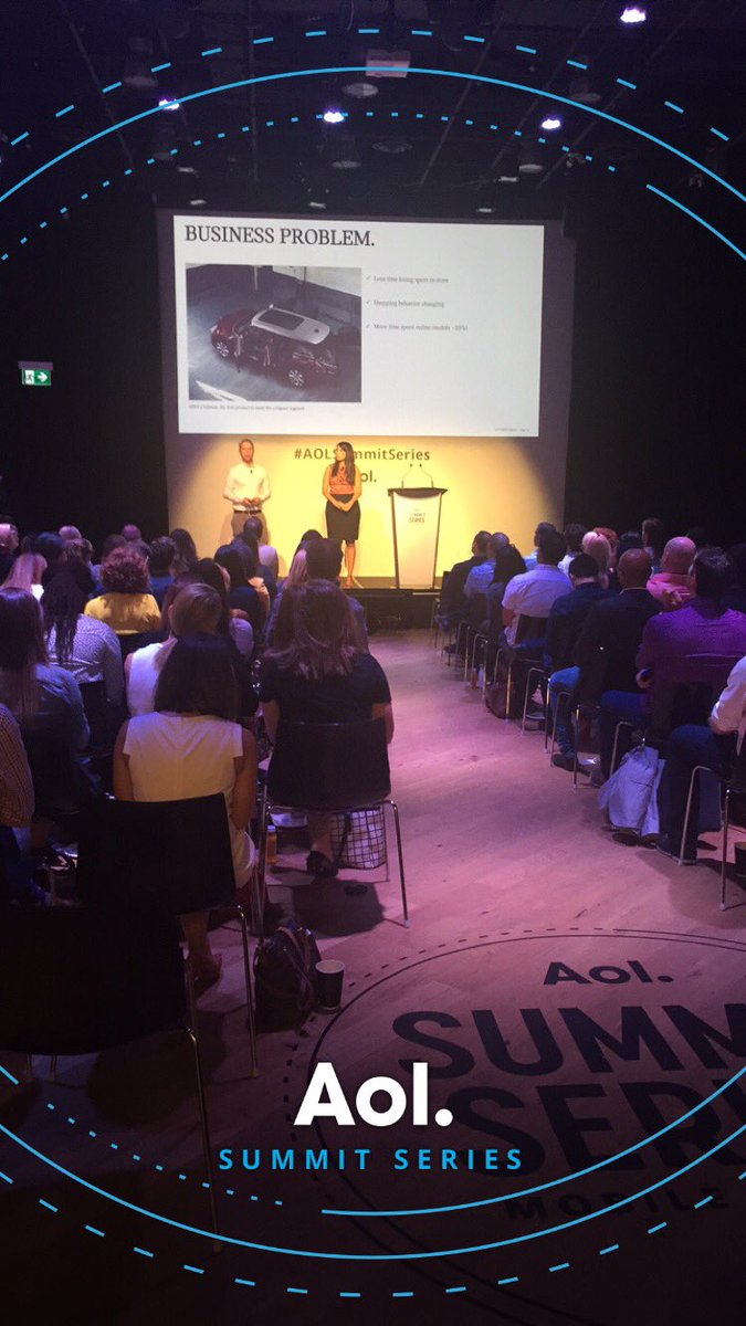 skaispooner's tweet photo. 360 gyro ad unit let audiences experience the inside of the @MINI by tilting their mobile device #AolSummitSeries https://t.co/dmxuFjnFGz
