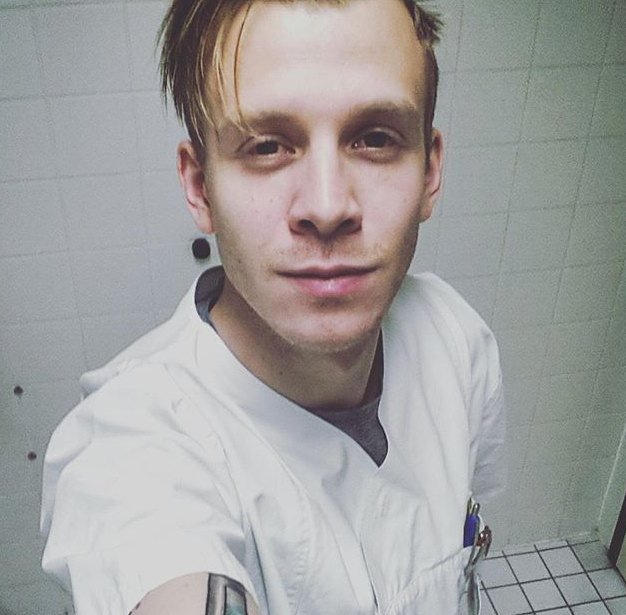 Getting ready for work got to sleep in this morning