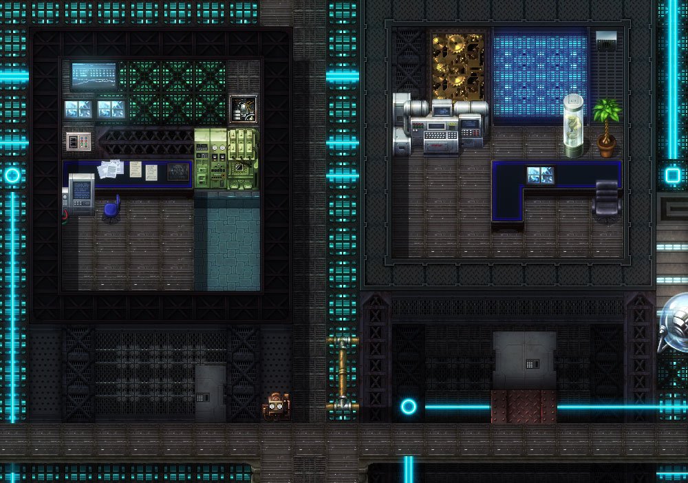 コミュ将 On Twitter 機械と鋼鉄の街 壁も床もメカメカさせるのにぴったりなmv用sf素材です Https T Co Eqosslqlvt Rpgmakermv Gamedev ツクールmv