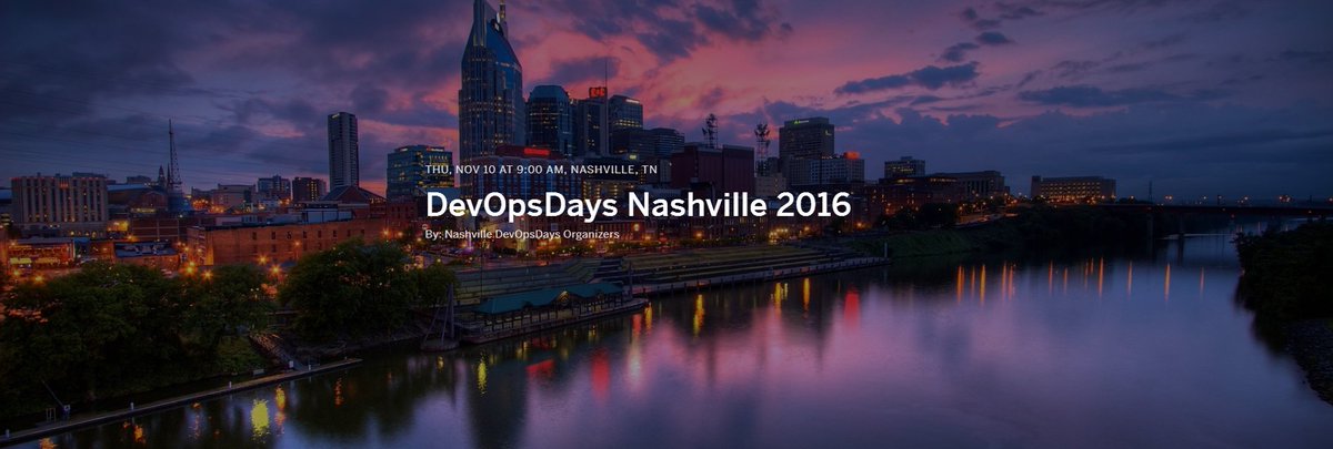 adnan_hashmi's tweet image. #DevOpsDays #Nashville 2016
bit.ly/2bVHveC
#NashDevOps