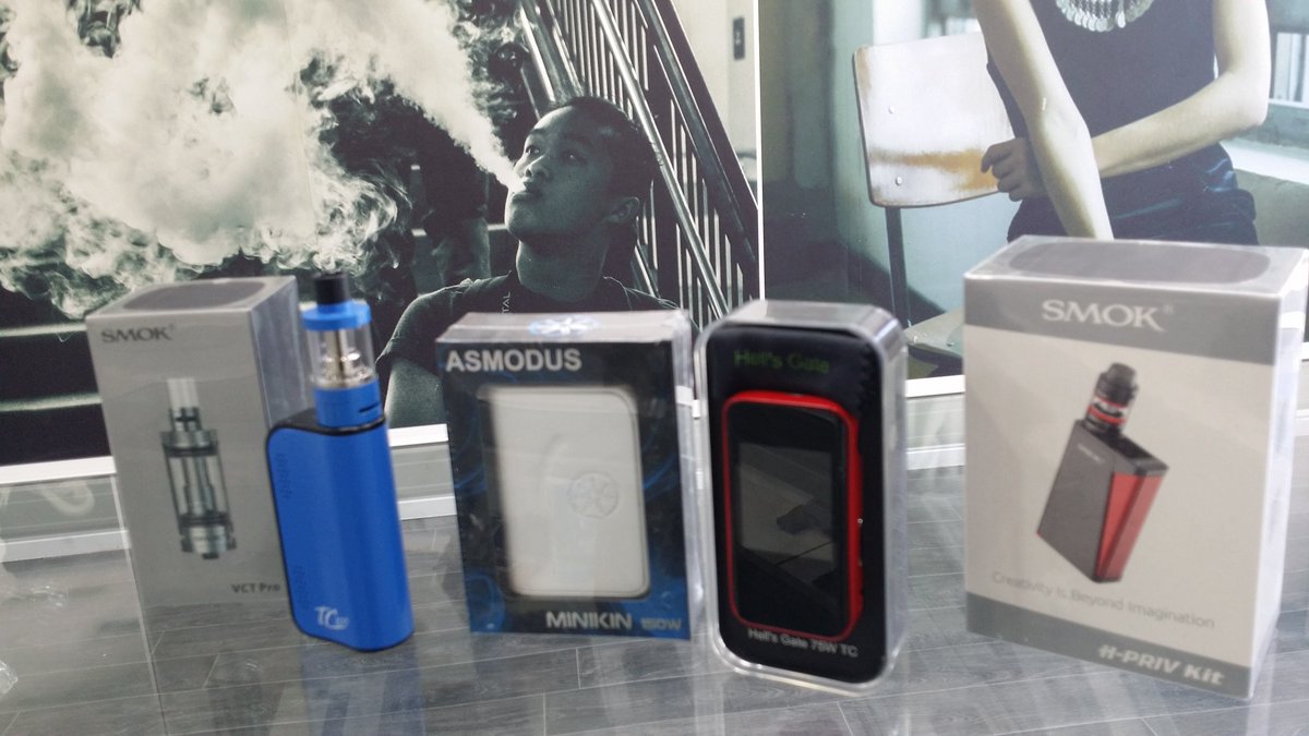 RubyVapour's tweet image. Smok, Asmodus and Hells gate!

 Brands we like to keep in stock at our store, pop by today to have a browse!