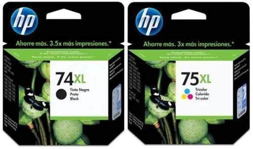 PaperComput's tweet image. TONER HP 74XL Y 75XL