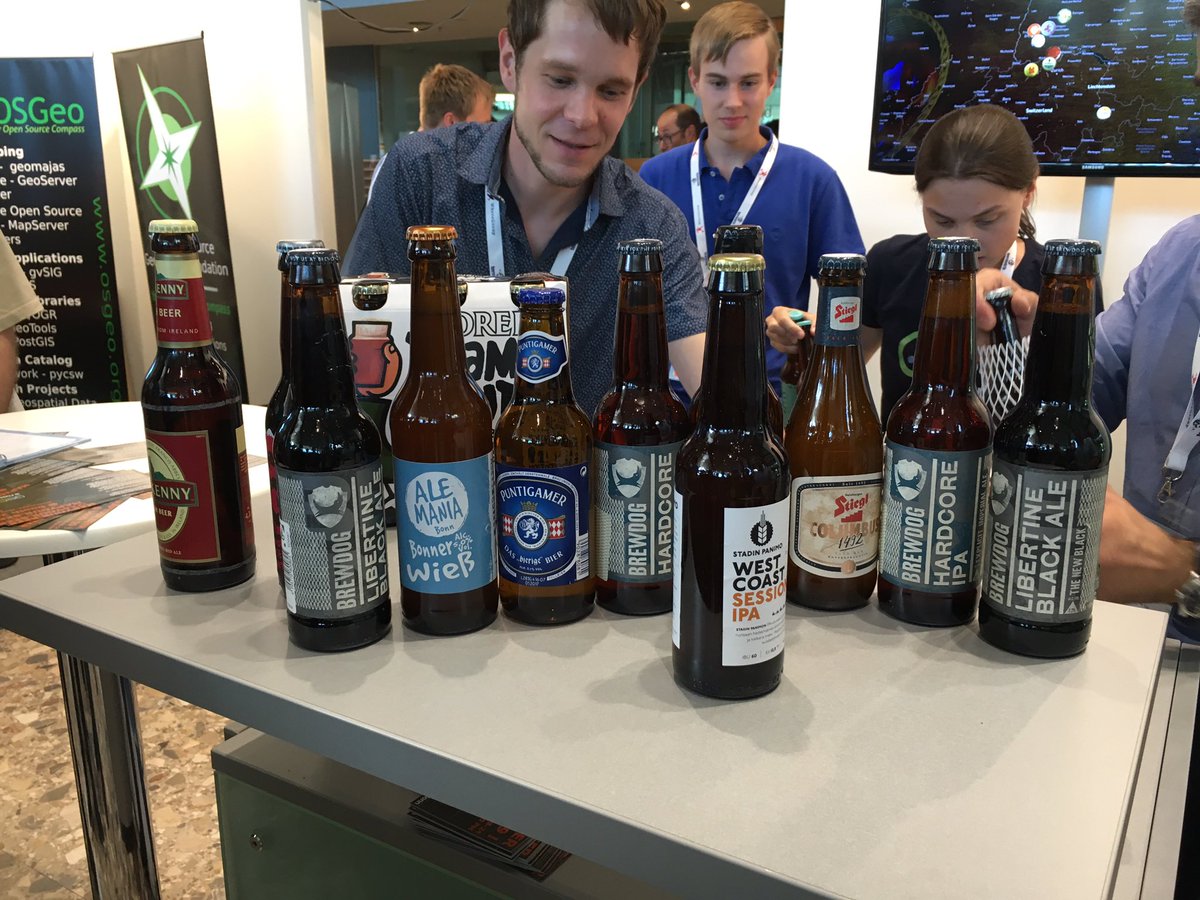askans's tweet image. #FOSS4G2016 #mapyourbeer is starting @mapyourbeer