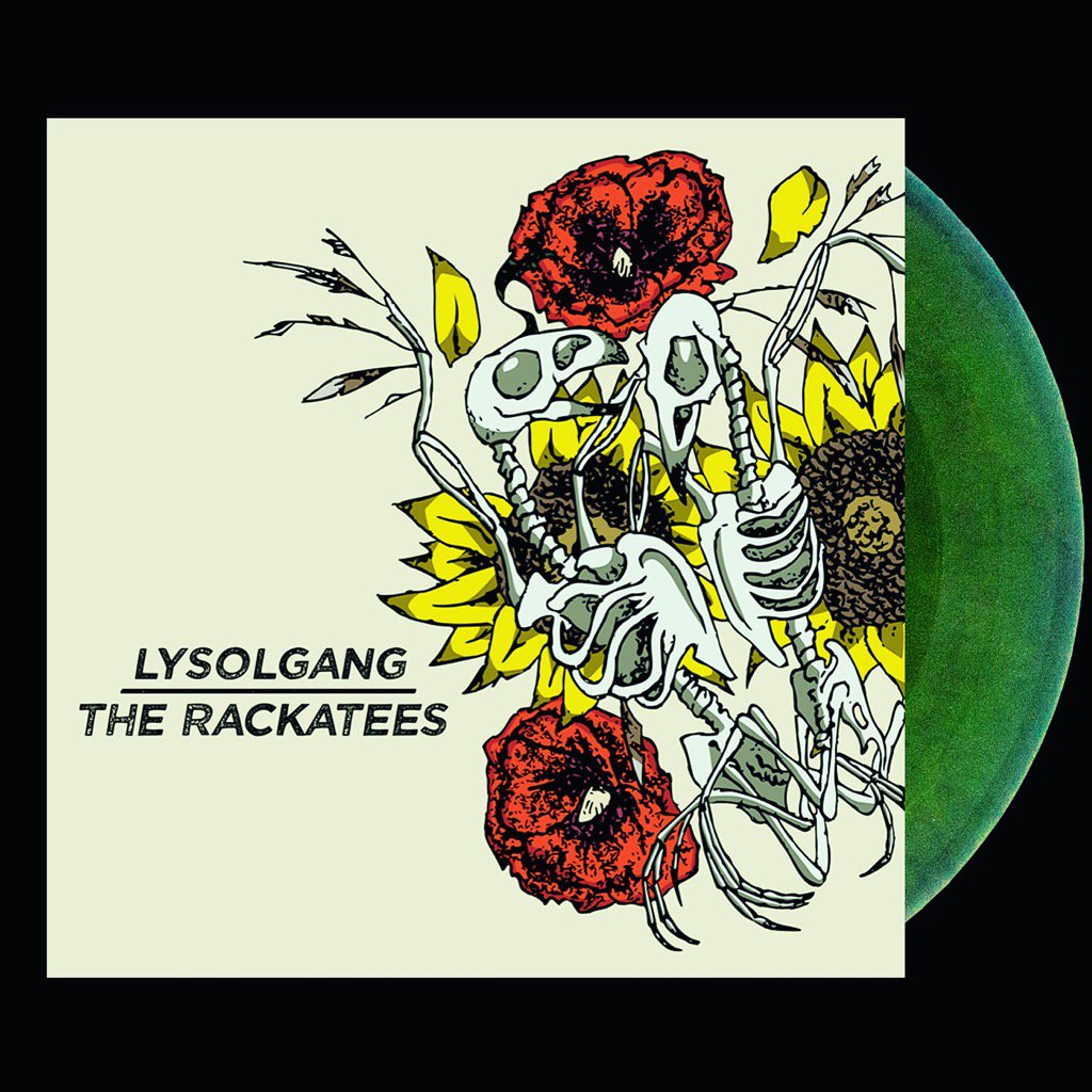 split 7" w/ <a href="/TheRackatees/">The Rackatees</a> on Throwing Things Records will be available online 8/26! Our release show is 8/31! YES