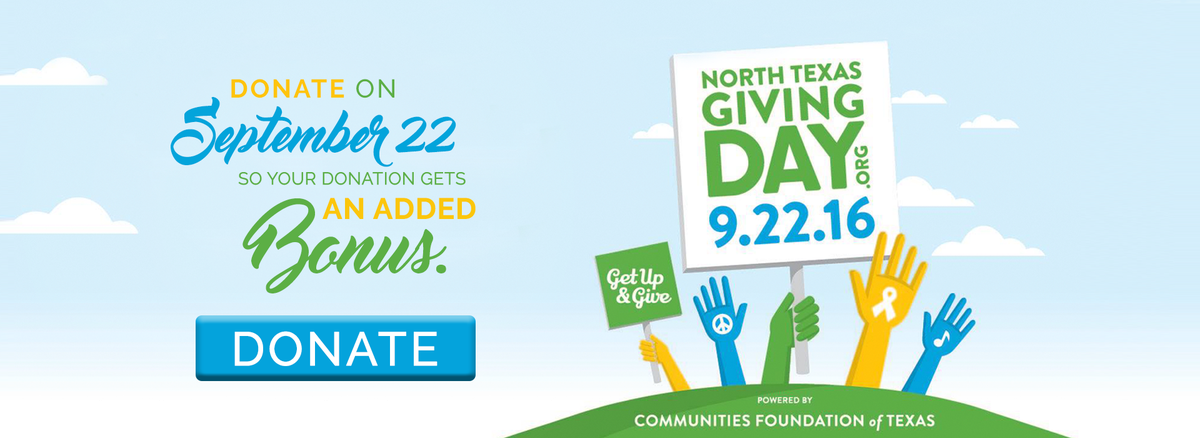 servedenton's tweet photo. We are less than 1 MONTH away from @ntxgivingday! Mark your calendars for Sept 22, so your donation gets a #boost!! https://t.co/0VyLeDvdR3