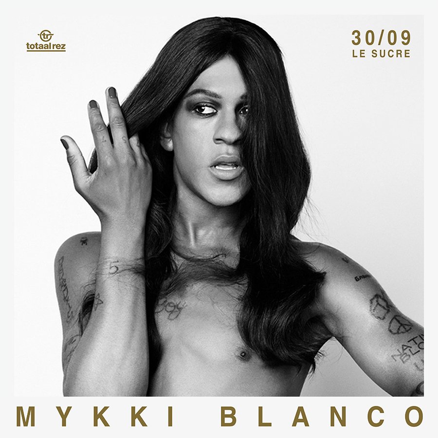 <a href="/MykkiBlanco/">mykki blanco</a> au <a href="/LeSucreLyon/">Le Sucre</a> à #LYON le 30/09
Préventes dispos sur <a href="/digitick/">Zeeshan</a> : bit.ly/mykki-blanco-l…
#TOTAALREZ