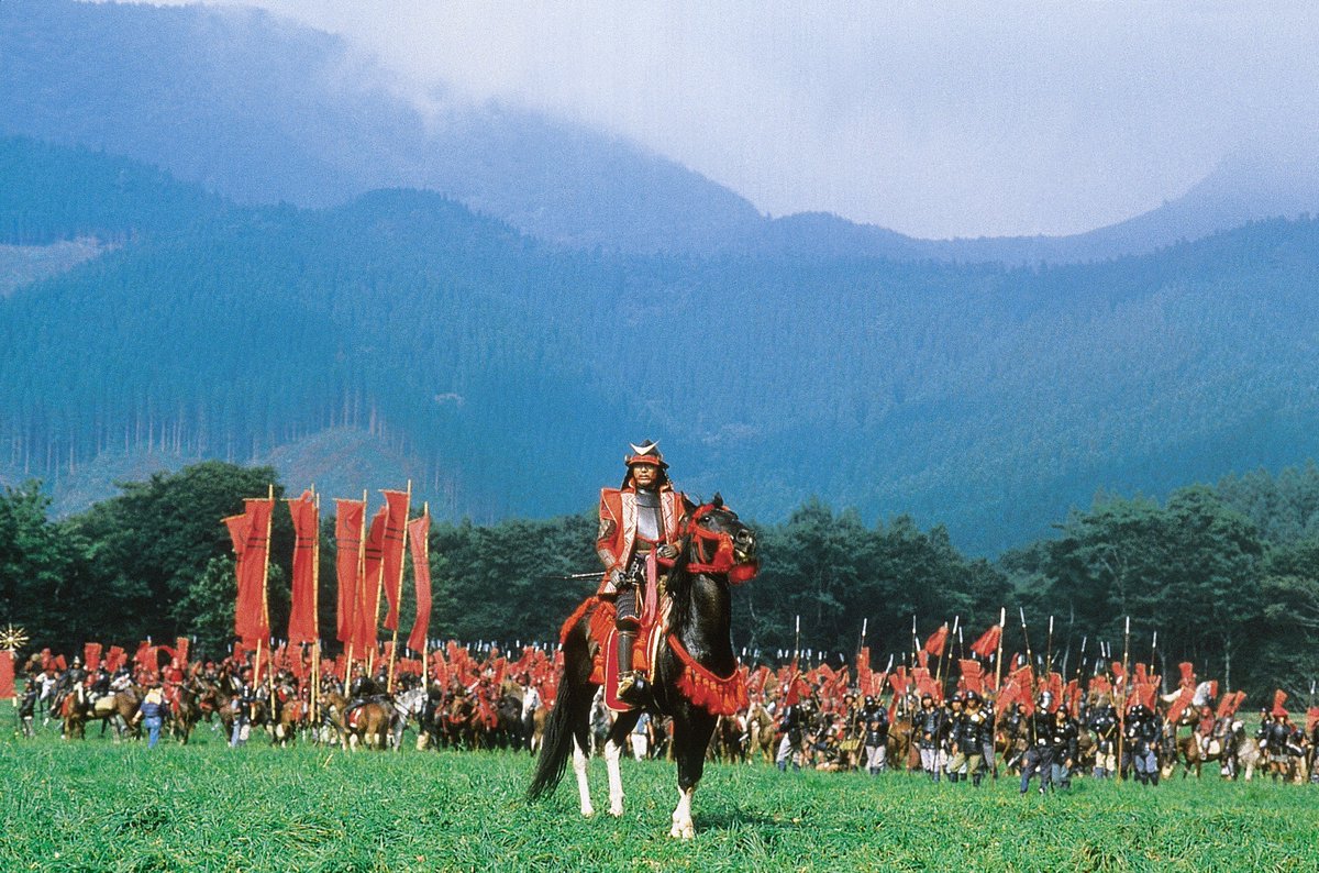 ElectricBham's tweet photo. Kurosawa's epic King Lear adap. #Ran screens Sun as part of our #CinematicTimeMachine season https://t.co/WUbpTSDJy0 https://t.co/mJsUwhr3Jf