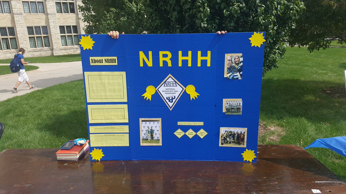 UT_NRHH's tweet image. Come see us at the Student Activities Fair in Centennial Mall for more info on NRHH!
