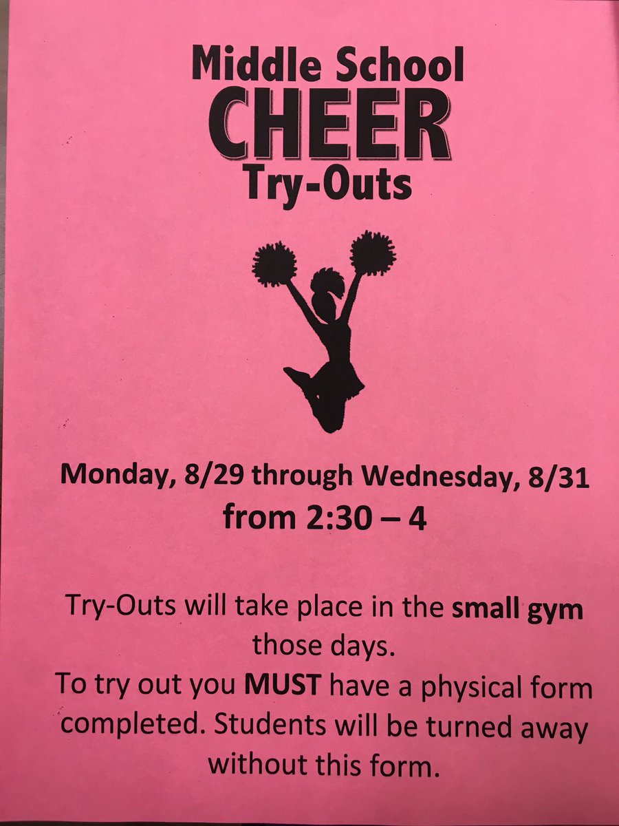 Moore MS Cheer tweet media