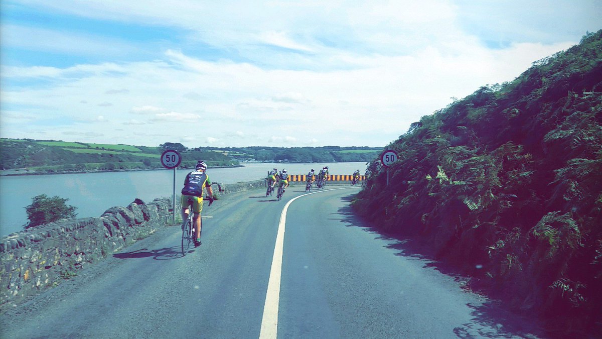 WoodiesIreland's tweet photo. Day 4: what a cracking day for our cyclists to be on the road! Another 300Km done. #woodiesheroes https://t.co/3pALq1VCyJ