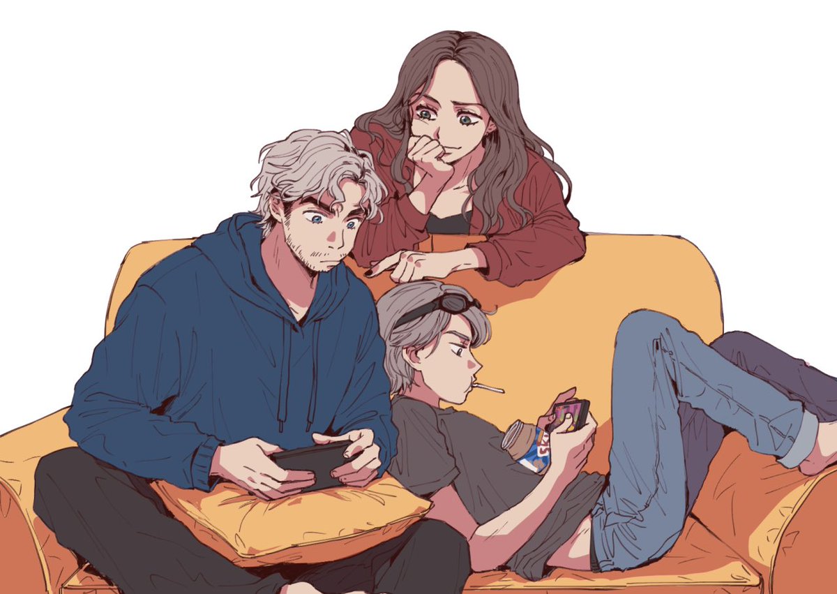 FastChildT's tweet image. "Ah... Family?"