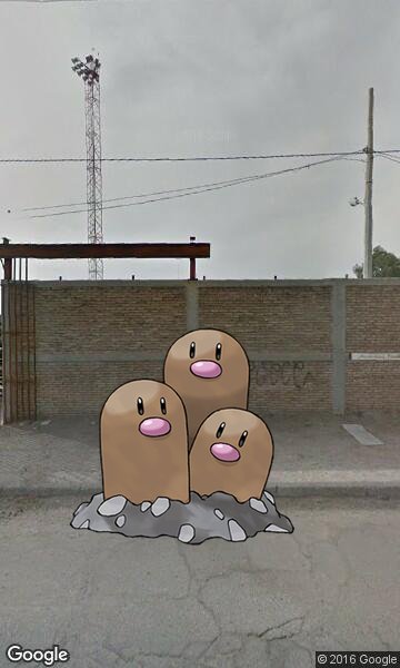 PokemonGo_Bot's tweet image. A wild Dugtrio appeared in Mexicali, Mexico #PokemonGo