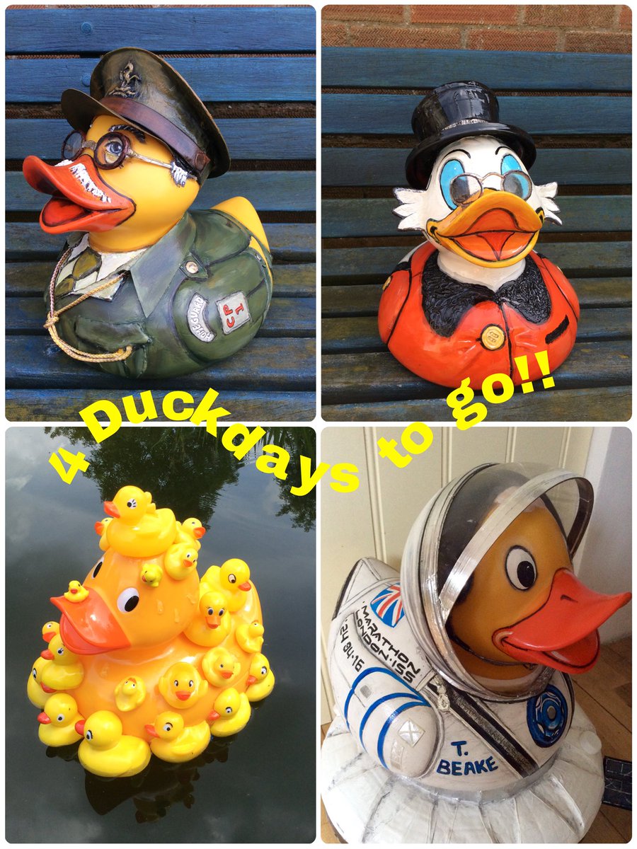 #4Daystogo #gndr16 #norwich #duckrace #28thAugust16 🐥💨💨