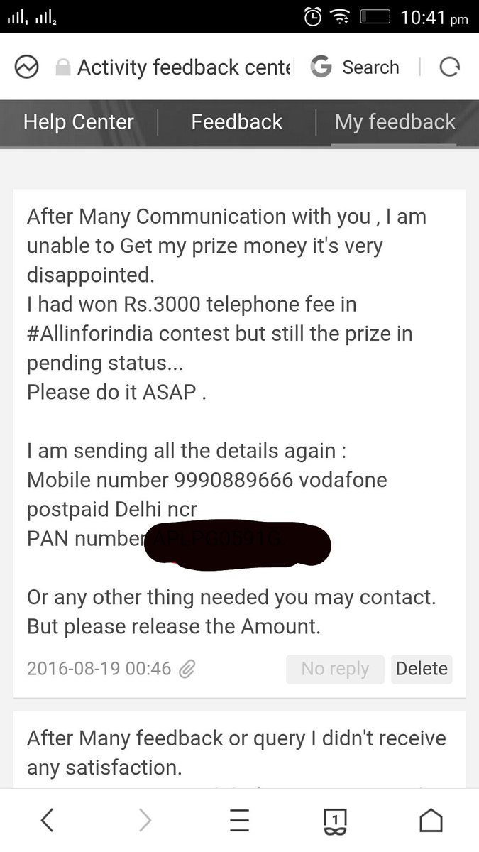 caguptamit's tweet photo. @UCBrowser @UCBrowserIndia  worst Customer service.. Fake Contest.. only for publicity.. cheat. https://t.co/iw4L1gaUAQ