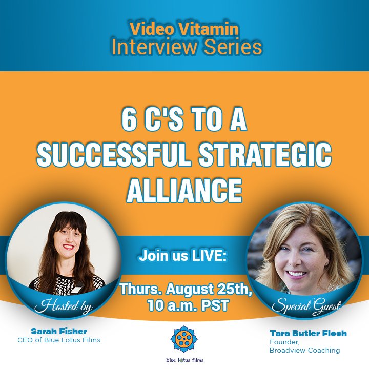 Don't miss this great interview-6 C's to creating a Successful Strategic Alliance!   bit.ly/2aWtWKj