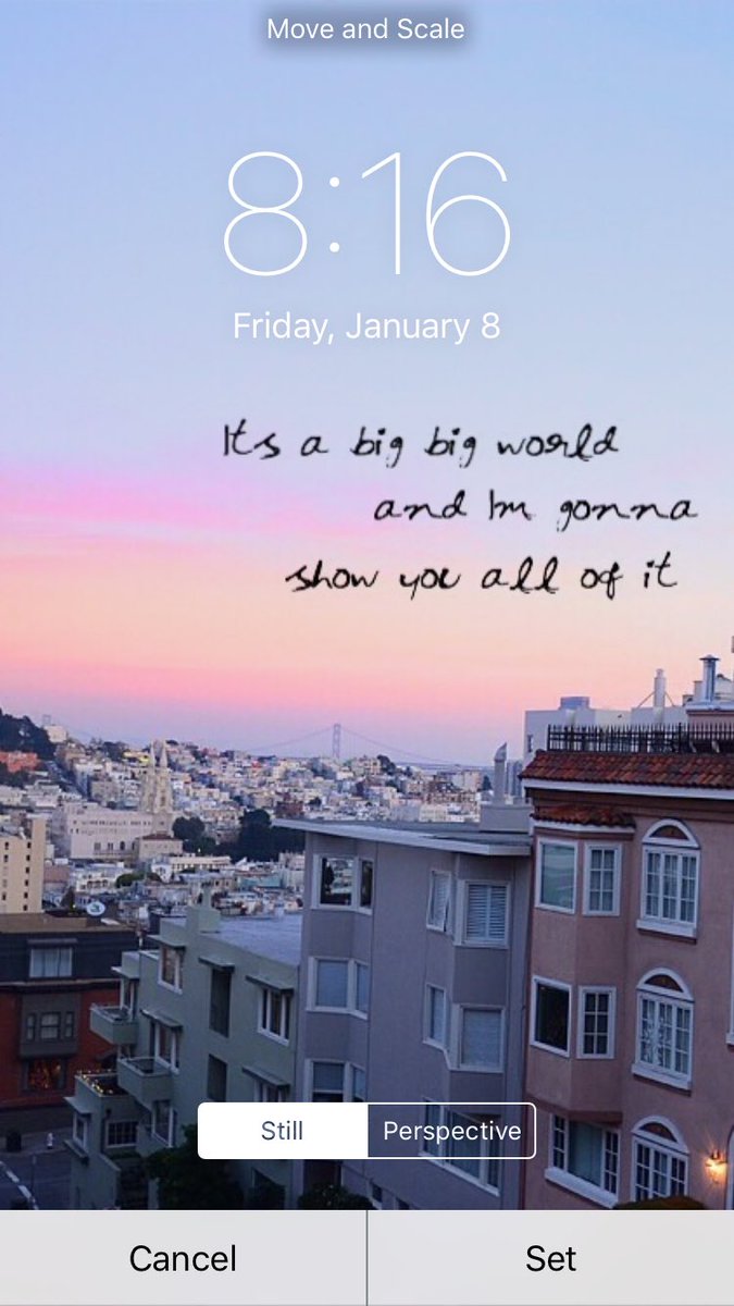 Up lyrics big big  world lockscreen 

RT and DM me if you'd like this one