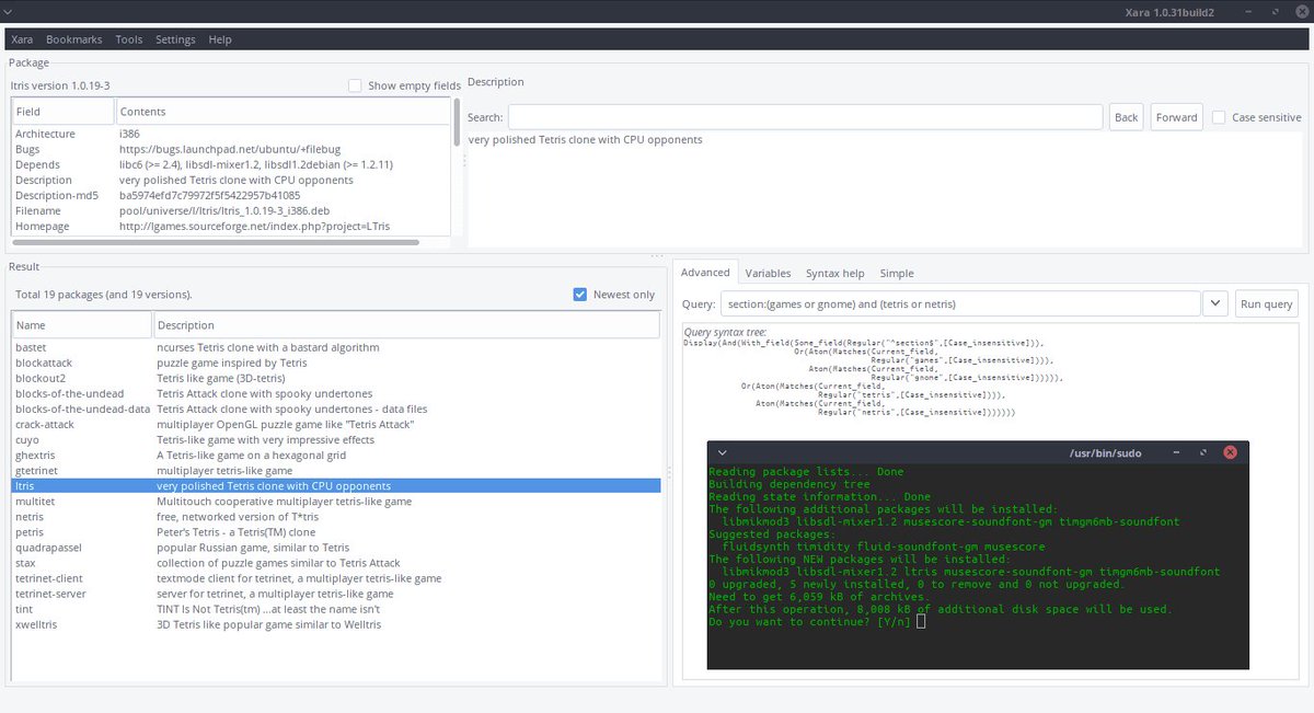 tuxdiary's tweet photo. xara: alternative package manager https://t.co/Fsd5v6aIGQ https://t.co/eXhnl2UOTM