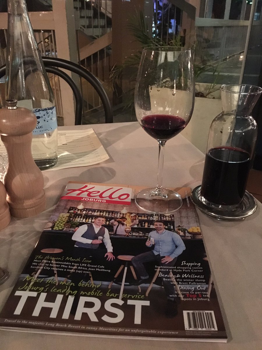 HelloMagSA's tweet photo. Tonight we are dining in @SelvaRestaurant Portuguese kitchen! Brand NEW kid on the Craighall block 🙌🏻 https://t.co/VrDlAzSPYI