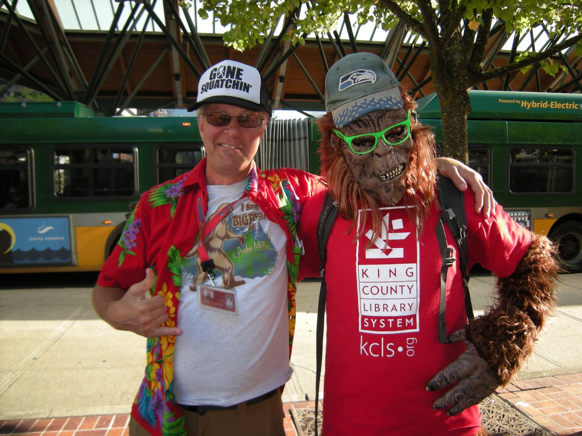 KCLS's tweet image. We're starting to see #bigfoot selfies, share yours with #sharekcls. 
@SoundTransit 1.kcls.org/2b2ynGl