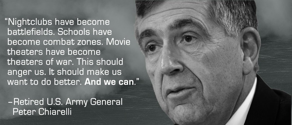 CAPActionGVP's tweet photo. MUST READ: Retired @USArmy General Peter Chiarelli on our nation’s gun violence crisis. https://t.co/h3hcGBbQC3 https://t.co/ZizHrjT6NC