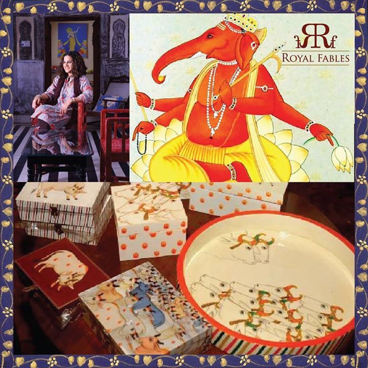 royalfables's tweet photo. Vaishnavi Kumari of #Kishangarh #reviving #miniaturepaintings #legacy #KishangarhSchoolOfArt @RoyalFables #2016 https://t.co/2iA69Ehnxl