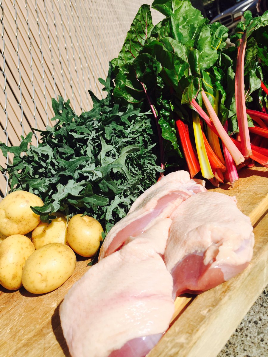 Fresh from the farmers market! Looks like a great special in the making ! #ExploreBC