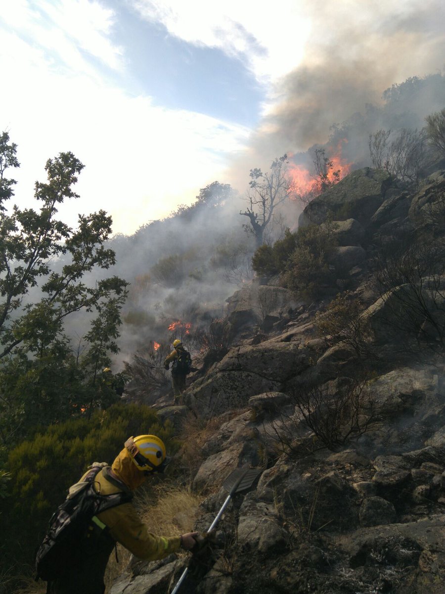 AT_Brif's tweet photo. .@brif_iglesuela + @BrifPINO continuan 20:23👷🔥 trabajando duro para extinguir el #IFJerte #Caceres #IIFF #AlertaBRIF https://t.co/hE18NRBDZU