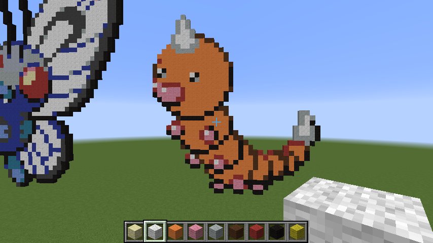 マイクラポケモンドット絵 マイクラポケモンドット絵
