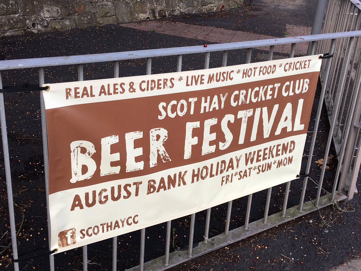 scothaycc's tweet photo. Not just beer - we've got great cider from @lilleyscider and Hurst View as well as our usual bar of wine &amp; spirits https://t.co/hbG4EBTw7K