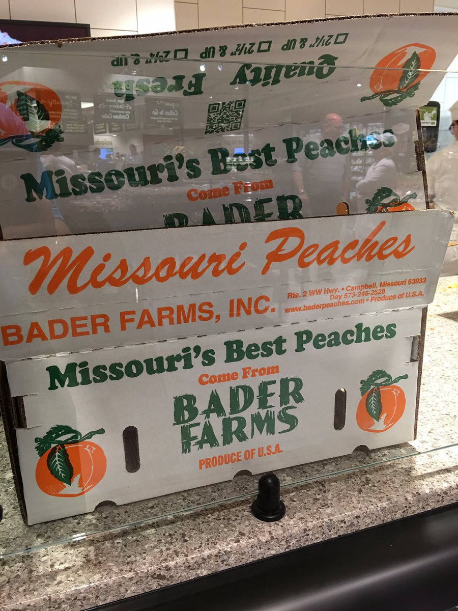 We use a full 1.5 pounds of freshly peeled &amp; sliced peaches in each of our Peach Cooler Pies! #PeachPieDay