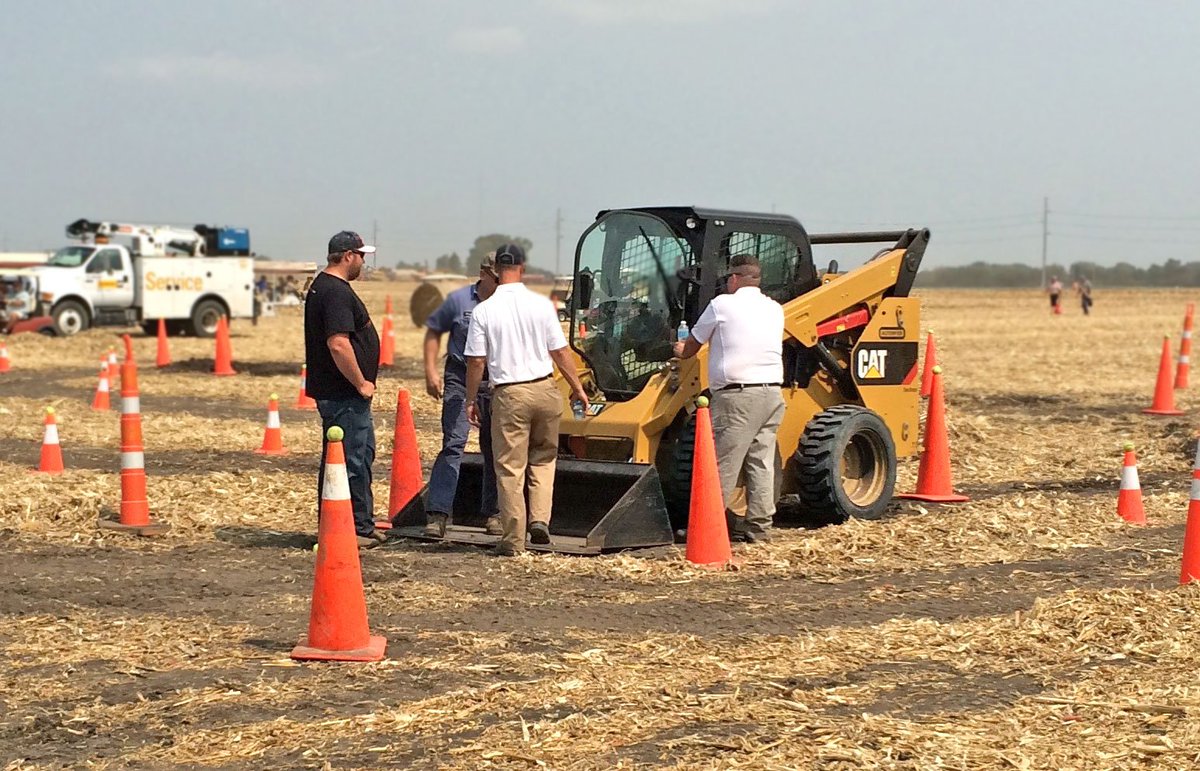 Test Drive a CAT Skid steer w/ Titan LSW Tire technology @ our Farm Progress Ride'N'Drive event #LSWtires #FPS16