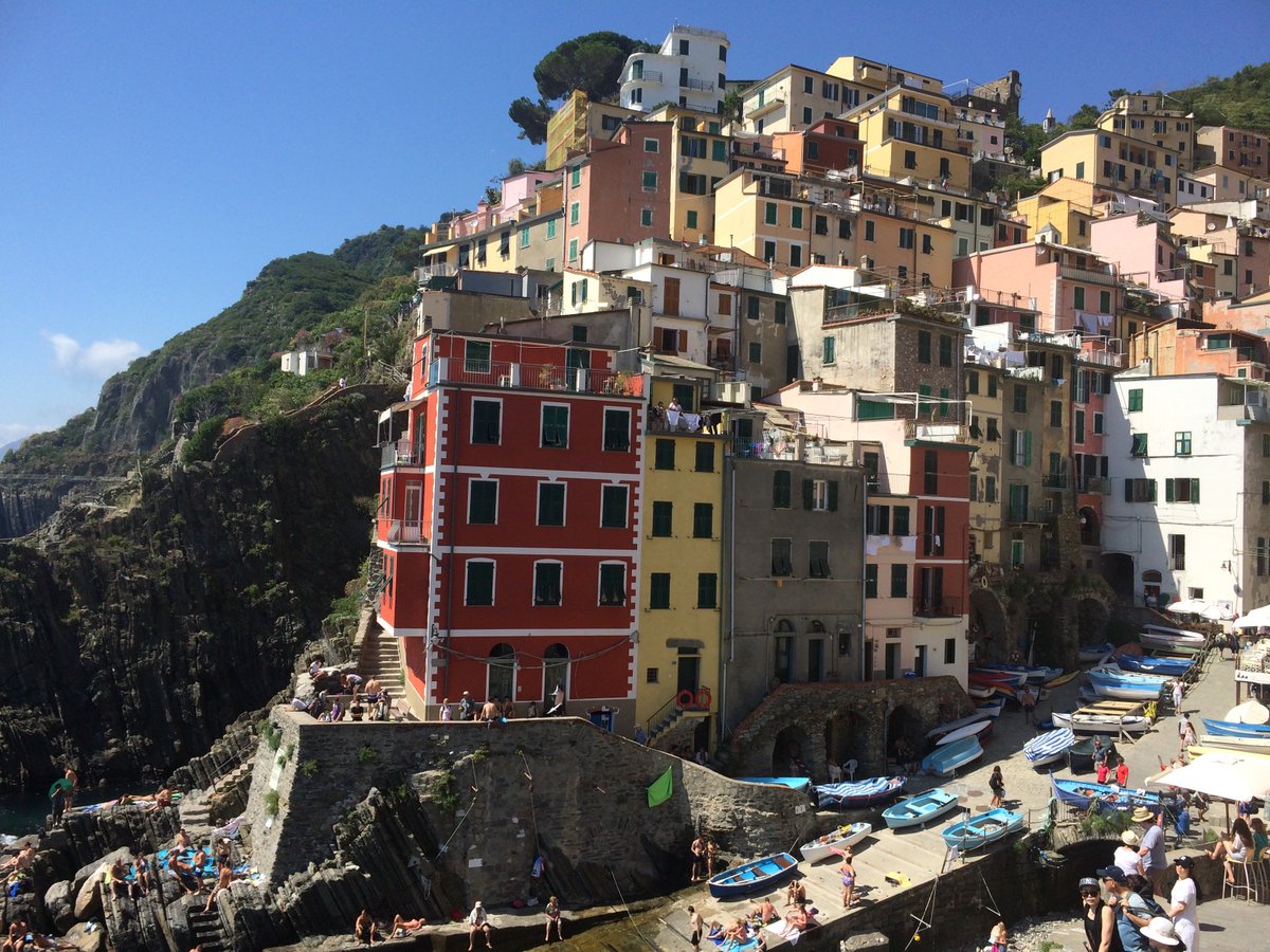 Rustic seaside villages filled with fresh seafood, pesto, and wine. #Corniglia #CinqueTerre