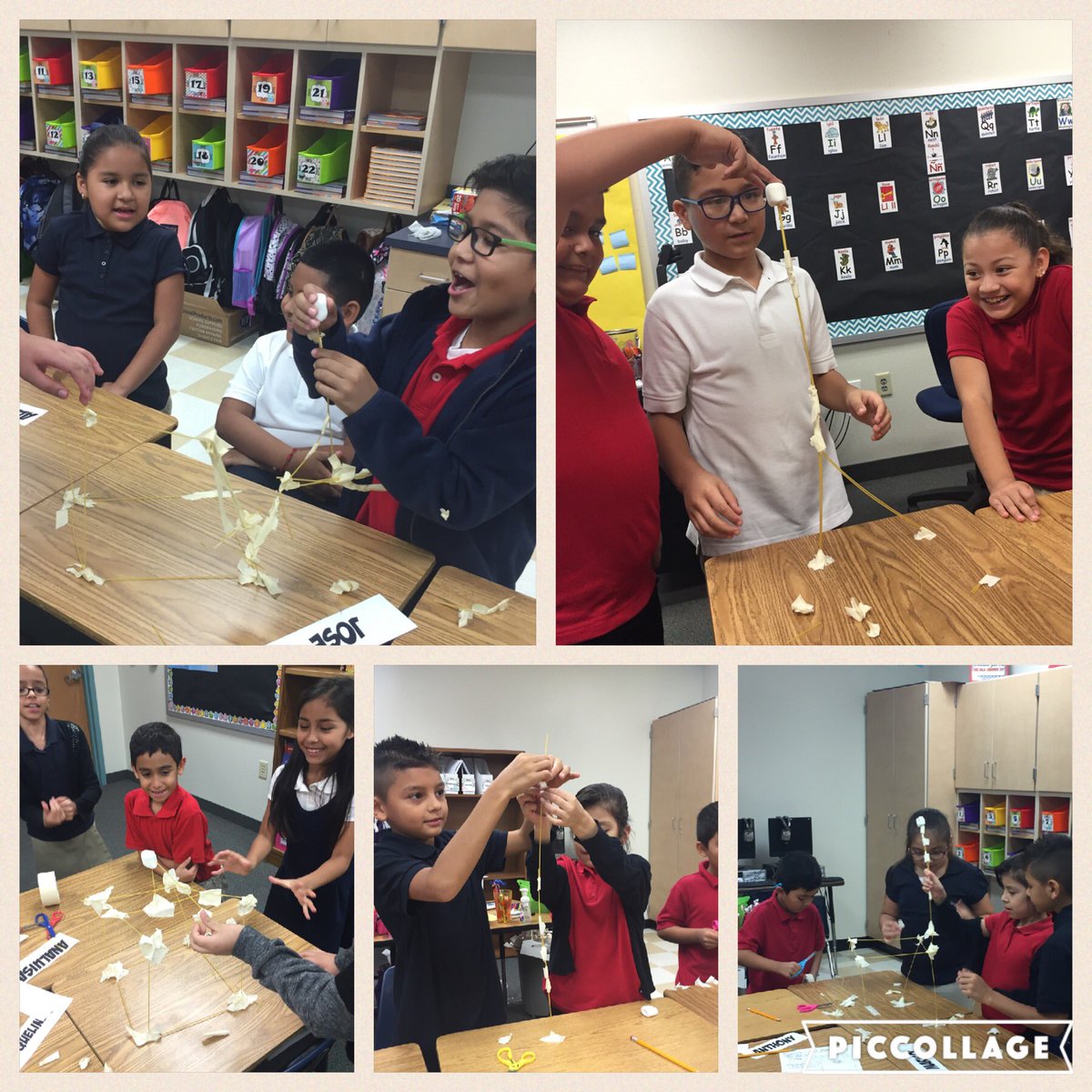 Mrs_Chavoya's tweet photo. Team Building with S.T.E.M #marshmallowchallenge
#firstweekofschool #centralisawesome https://t.co/pXae7ZUiJO