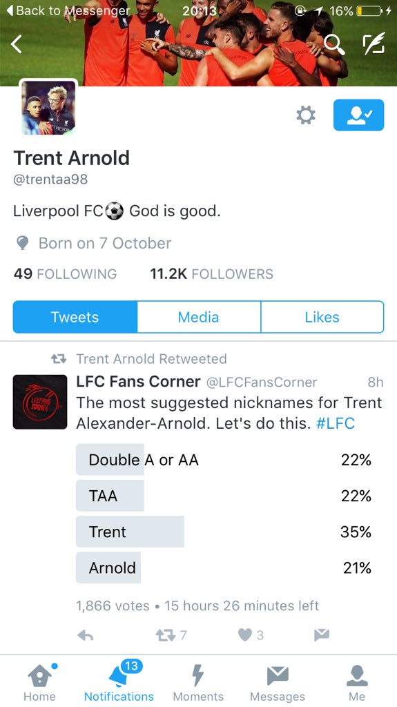Lfc Fans Corner On Twitter The Most Suggested Nicknames For