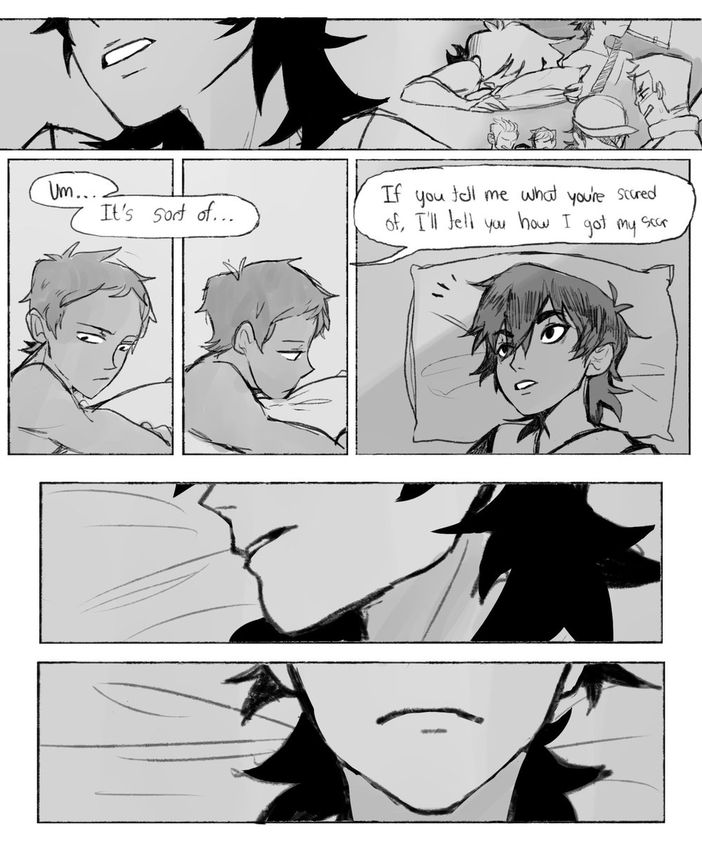 from that bedroom scene in @gibslythe 's Dirty Laundry klance fic, u k...