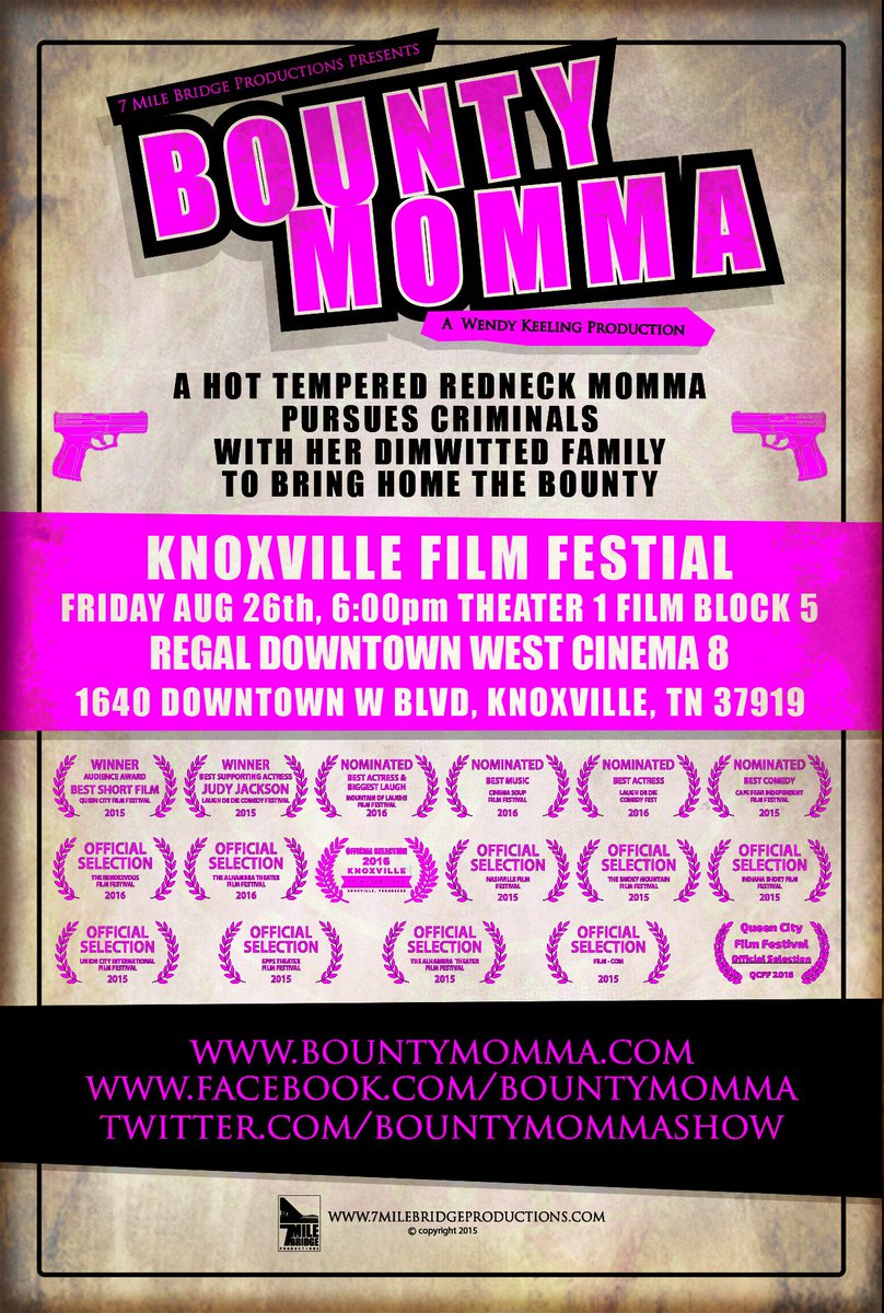 BountyMommaShow's tweet photo. Momma and the gang are headed to the @knoxfilmfest See ya there! #mommaalwaysgetsherman @scrnwriterchic @WKeeling https://t.co/KwaTZy6KXQ
