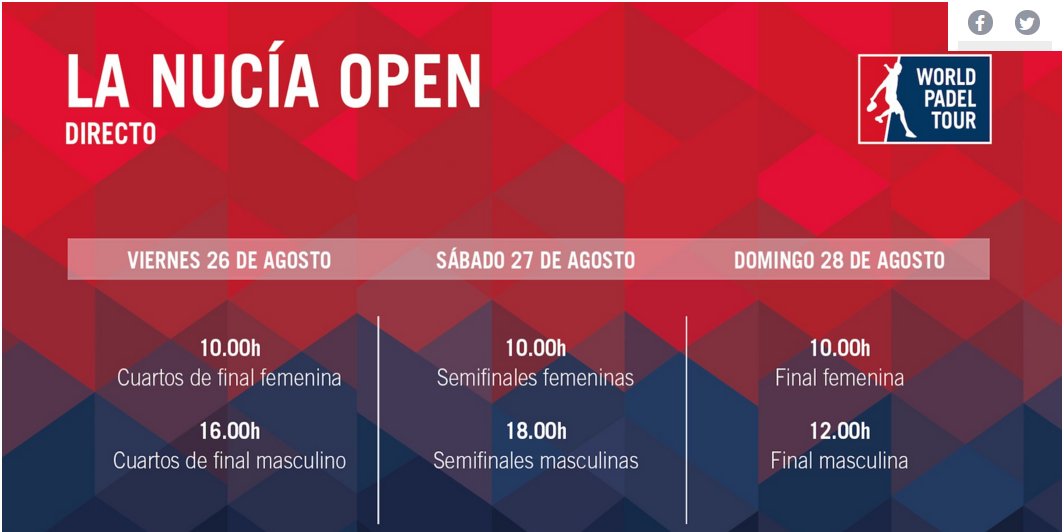 NegroGonzalez77's tweet photo. Imposible la retransmisión de padel profesional por TV cuando el mismo @WorldPadelTour no lo hace hasta cuartos😩 https://t.co/0J9osf14iV