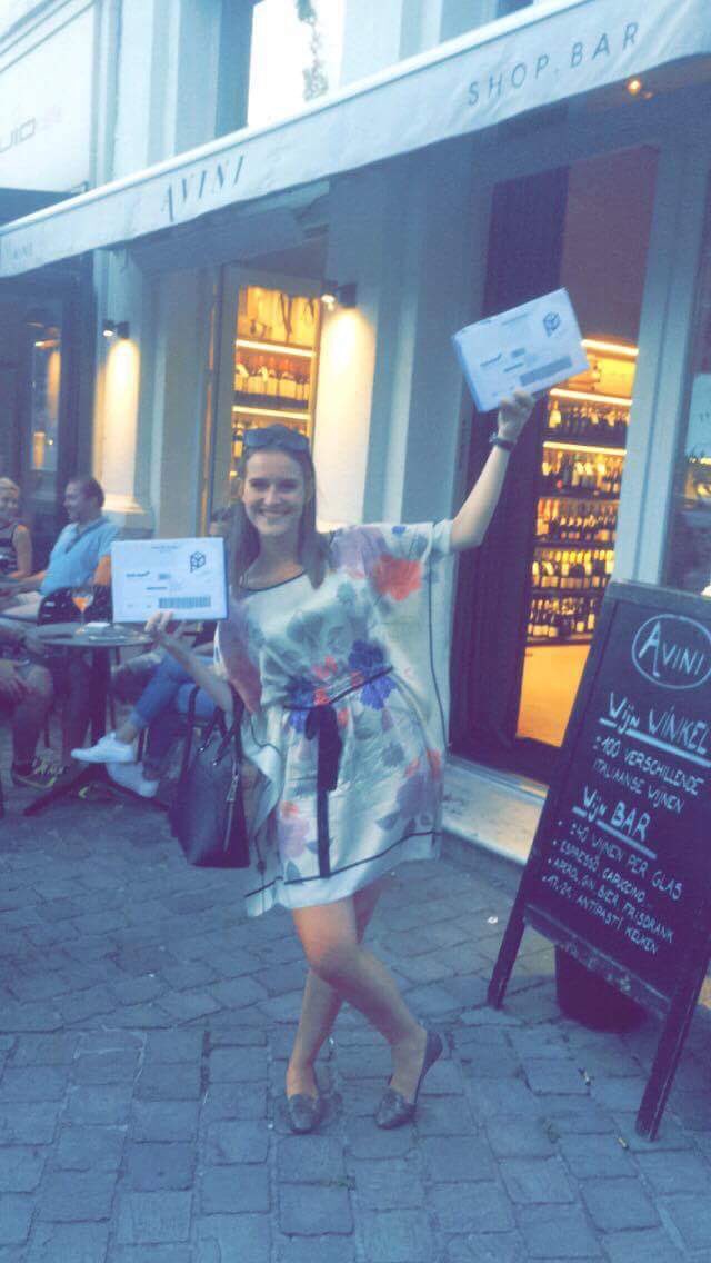 IsabelleMMoens's tweet photo. Two real-time deliveries in one week by @parcify, what an impeccable service! Great collaboration with @bol_com 👌🏼 https://t.co/DVdMl5K2ZQ