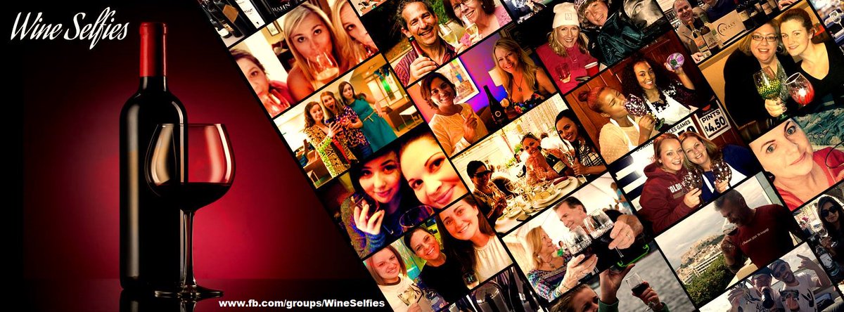 WineSelfies tweet picture