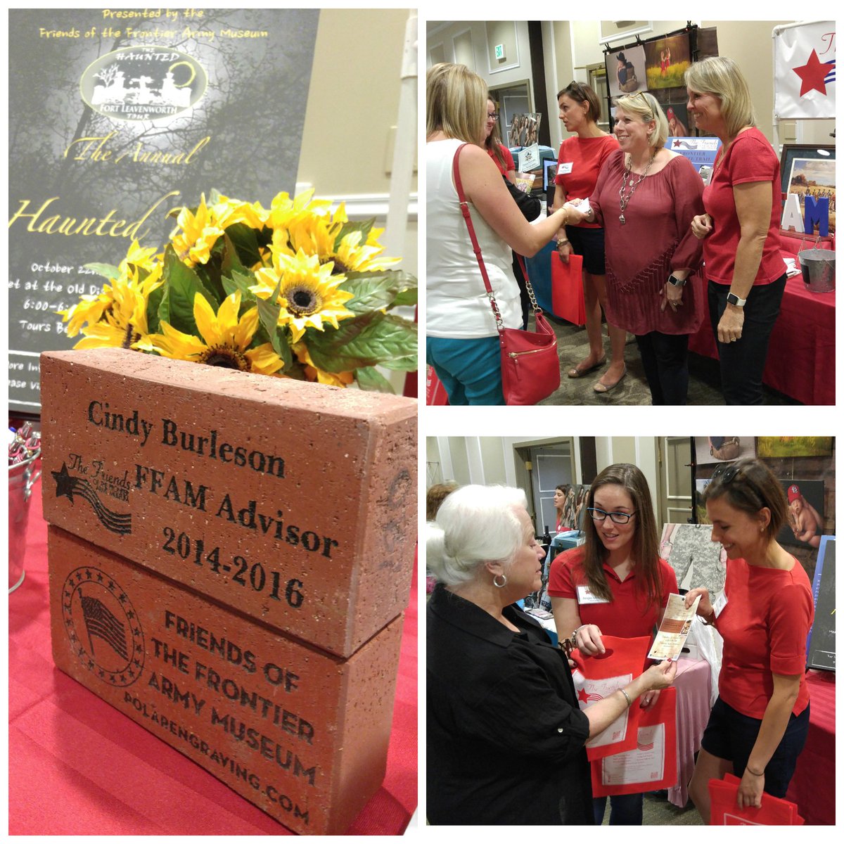 Fun time <a href="/FortLeavenworth/">Fort Leavenworth</a> Spouses Club yesterday! See you soon @ FFAM Memb. Night Aug 30th! ffam.us/our-events.html