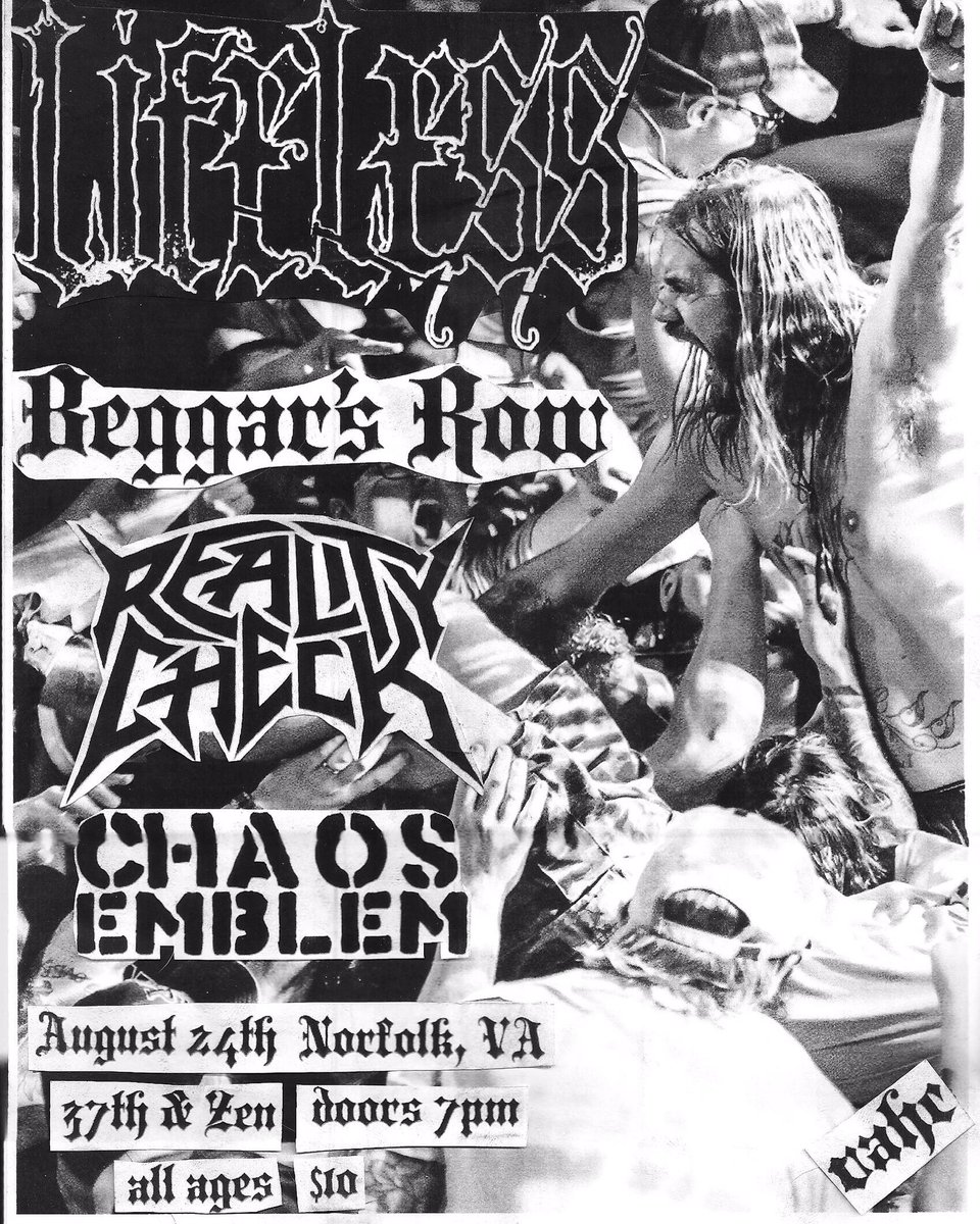Norfolk tonight with <a href="/LifelessNLFTW/">LIFELESS</a>