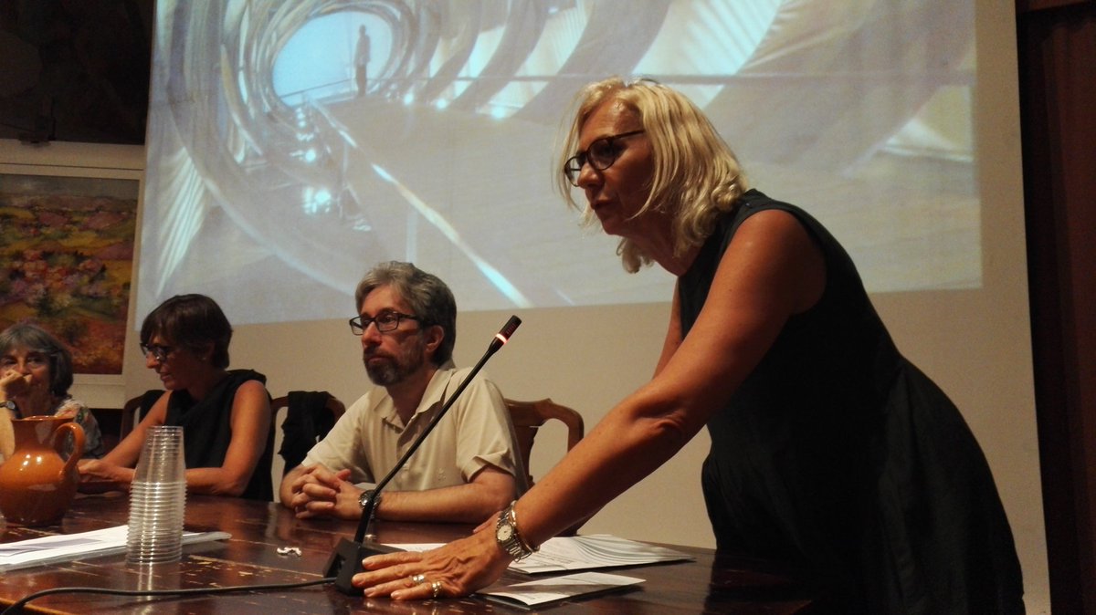 Ricordo vittime #terremoto. La solidarietà di #ToscanaMemoria dalla Summer School di #Pontignano <a href="/MonicaBarni1/">Monica Barni</a> Siena