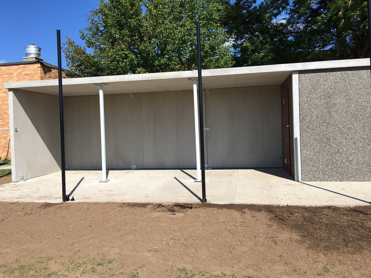 More work in the field. Going to be awesome! #newfieldofchampions #cmraiderbaseball