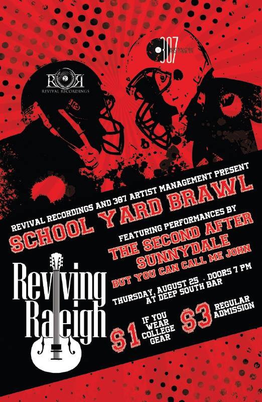 This goes down tomorrow! Dress in your college gear and come enjoy some Good Music for only $1.